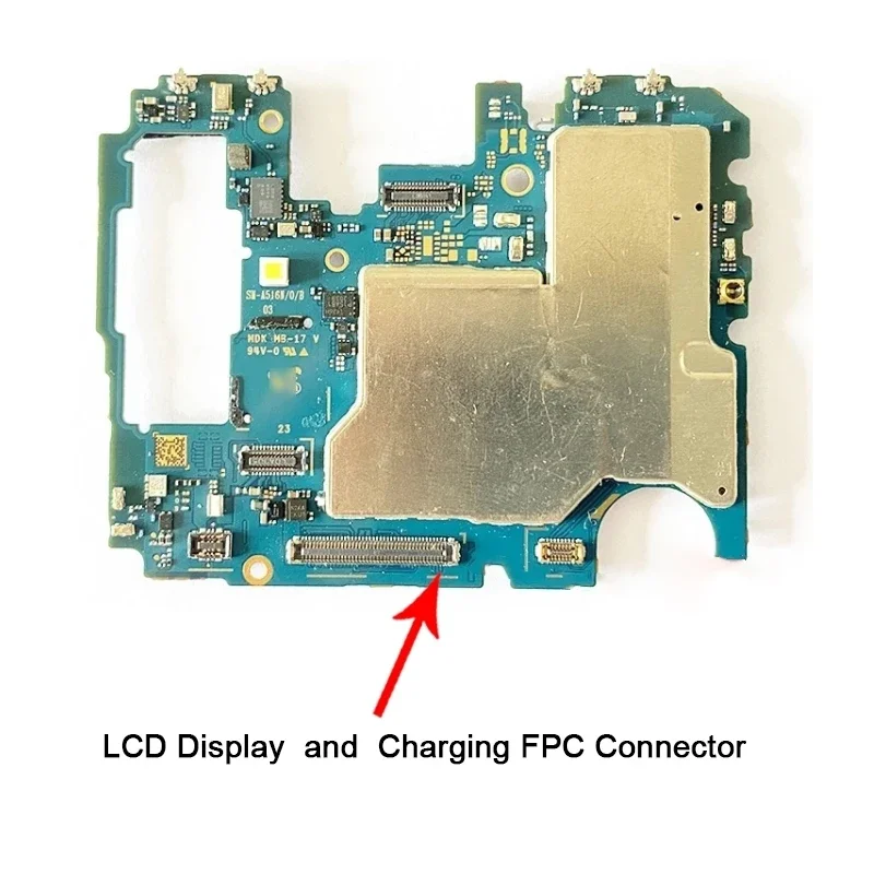 For Samsung Galaxy A51 5G SM-A516 10pcs Charging FPC Connector On Motherboard