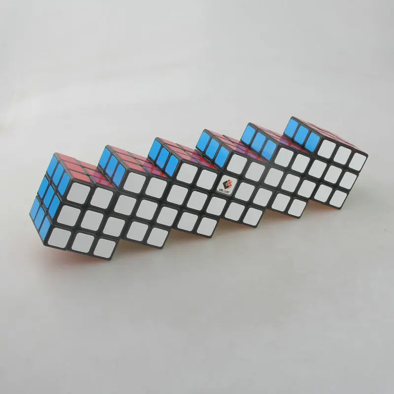 [Wisdom] 3x3 Siamese Cube Puzzle 3 Connected 6 4 Connected 6 5 Connected 6 Conjoint Cube Restricted Rotation Magic Cube