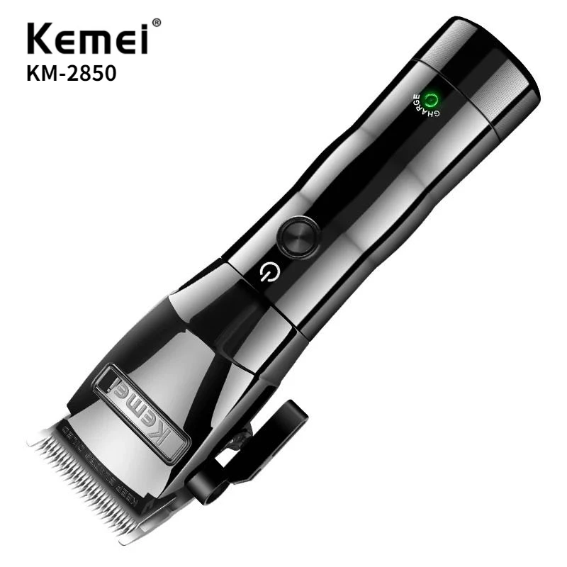 Kemei tondeuse à cheveux KM-2850 barbier utiliser professionnel électrique tondeuse à cheveux à faible bruit de haute qualité outils de coiffure