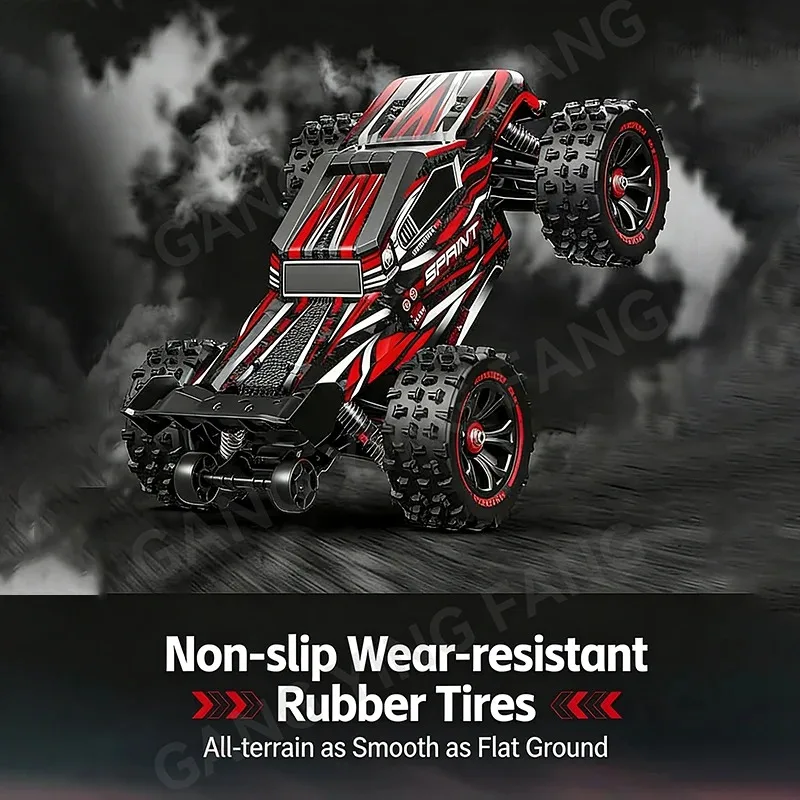 1:14 比例 80キロメートル/時または50キロメートル/時 4WD LEDライト 高速車 4x4トラック 比較 Wltoys 144010 おもちゃ