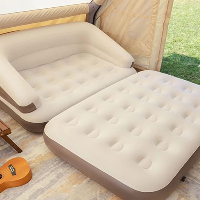 

Explorer inflatable bed double sofa outdoor portable foldable camping couple rear air bed