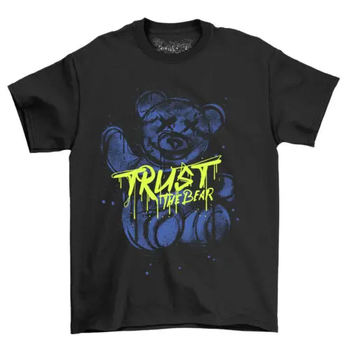 Bearstreet2-01: Unbearably Funny Teddy Bear T-Shirt - 100% Cotton, Unisex Design