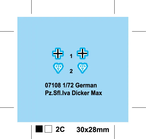 Trumpcirculation-Kit de Construction de Modèles de Jouets Militaires en Plastique, Assemblage d'Artillerie Autopropulsée, Allemand Pz Sfl lva DUNICEF Max, 07108, 1/72