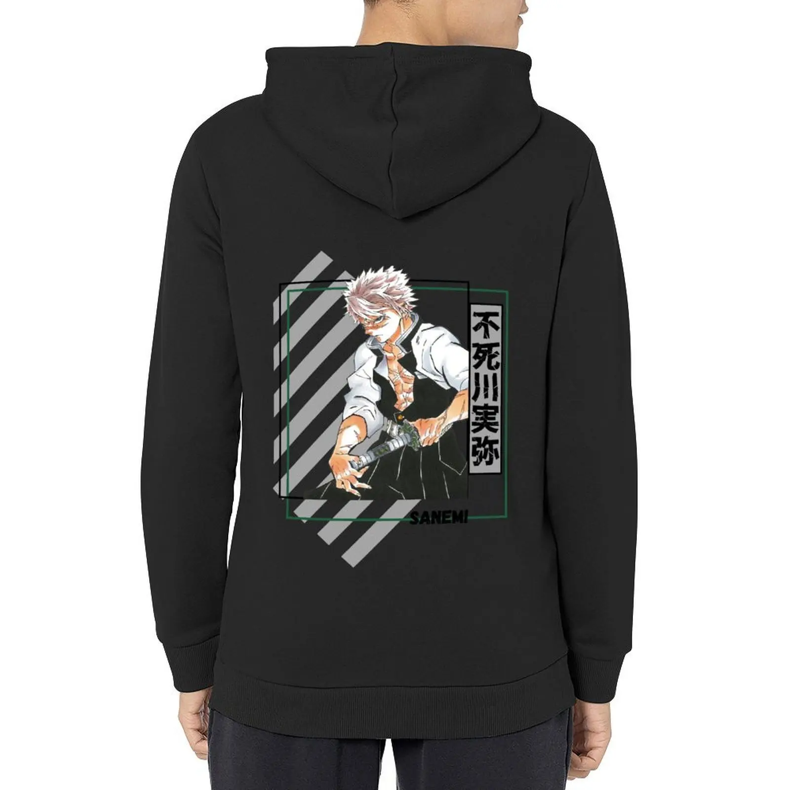 

Sanemi Shinazugawa. kny Hoodie autumn clothes men wear men's winter sweater mens clothes tracksuits