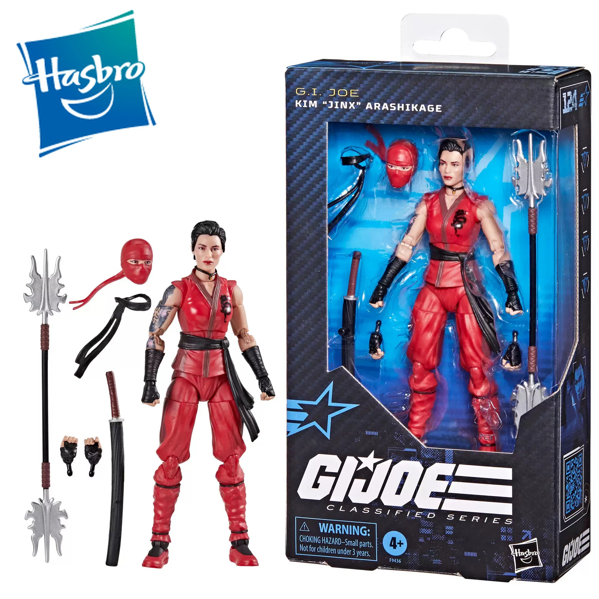 

In Stock Original Hasbro G.i. Joe Classified Series Kim Jinx Arashikage 6-Inch Action Figures Model Toy Collection Hobby Gifts