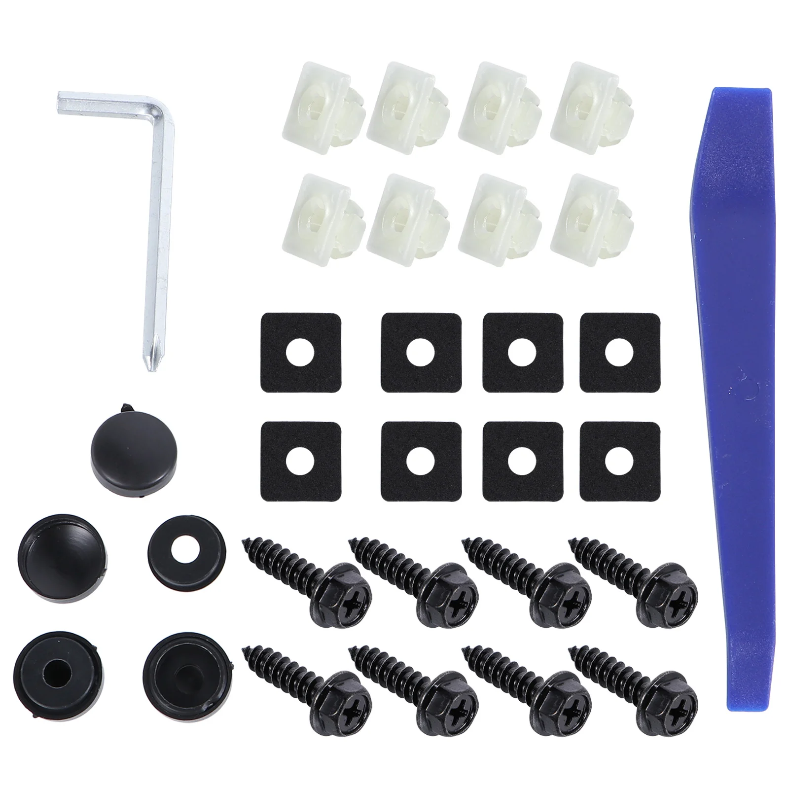 

1 Set Screws Screw Fastener Kit Nylon Inserts Mounting Kit