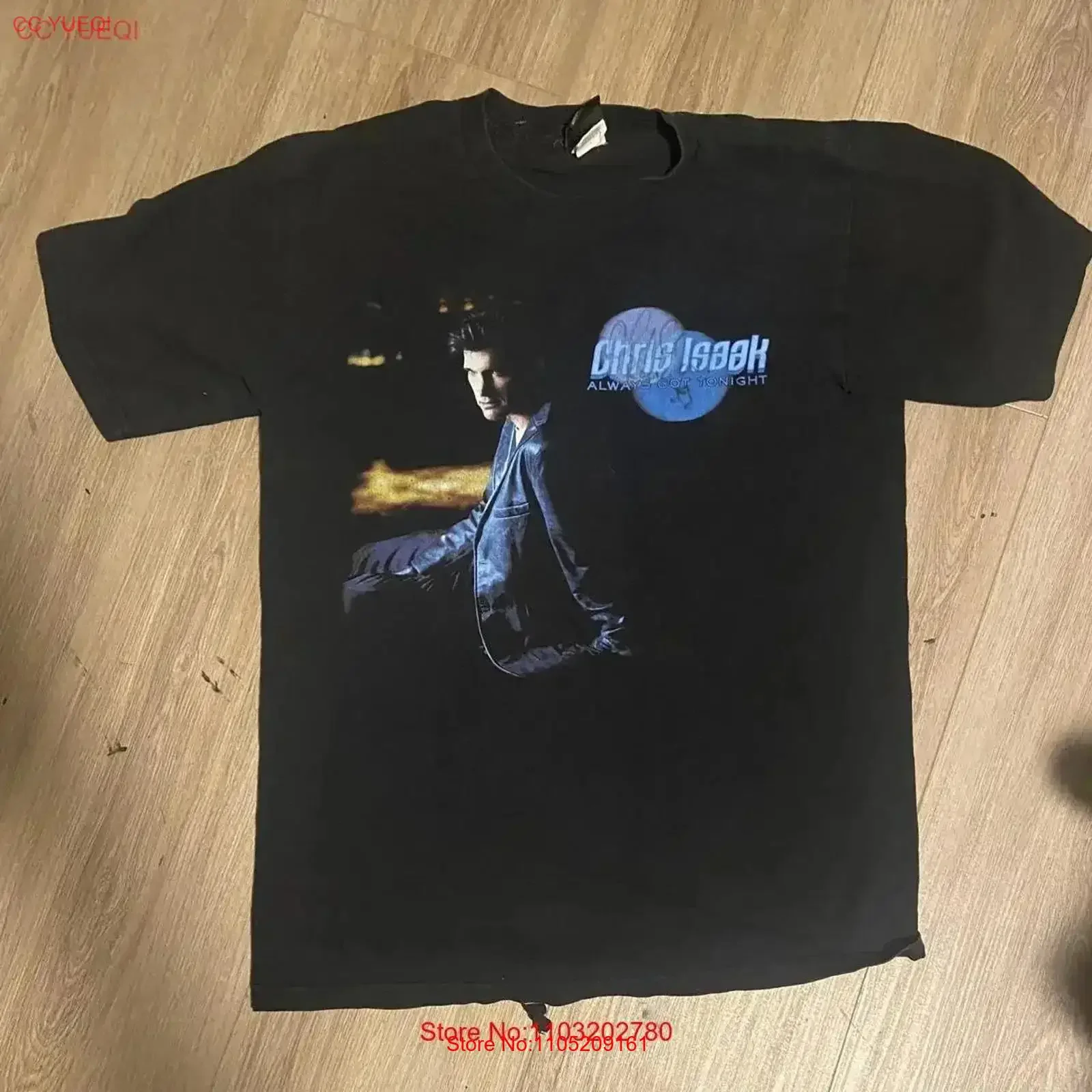 

Chris Isaak always got tonight 2002 tour shirt Size S 5XL EN153 vintage Washed Casual Comfortable Top For Everyday Wear fashion