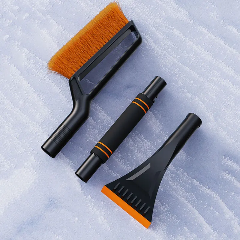 NEW Ice Scraper and Extendable Snow Brush for Car Windshield with Foam Grip for Car Auto Truck SUV