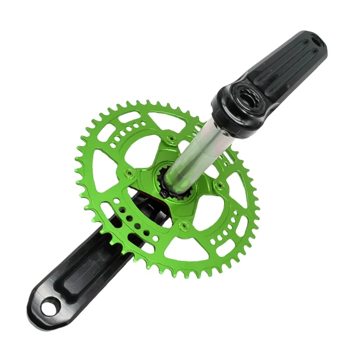 Road Bike Crankset Hollow with Bottom Bracket Crank 170MM 104BCD 34 36T Aluminum Alloy MTB Crank Bicycle Chainring cranksets