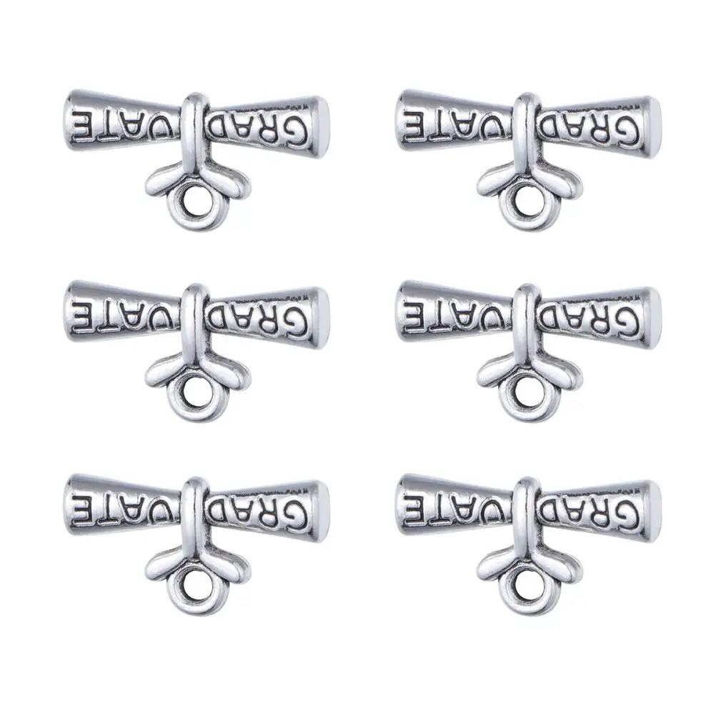 

20 Pcs for For Graduation Gift Pendant Jewelry Making Jewelry Making DIY Crafts Gifts Graduation Pendant Accessories