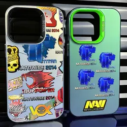 CS GO Titans Label Counter Strike Phone Case For iPhone 16 15 14 13 12 11 Pro Max X XR XSMAX 8 7 Plus Candy Matte Back Cover