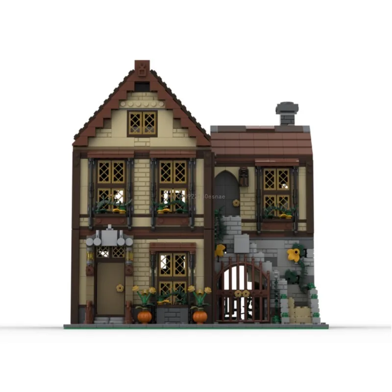 2099pcs MOC Halloween Hocus Pocused Witch Sanderson Craft Shop-Modification of Set 21341 Building Bricks Toys for Children Gifts