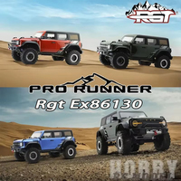 2024 New Rgt Simulation Climbing Car 1/10 Rc Ex86130 Remote Control Model Electric Four-wheel Drive Off-road Vehicle