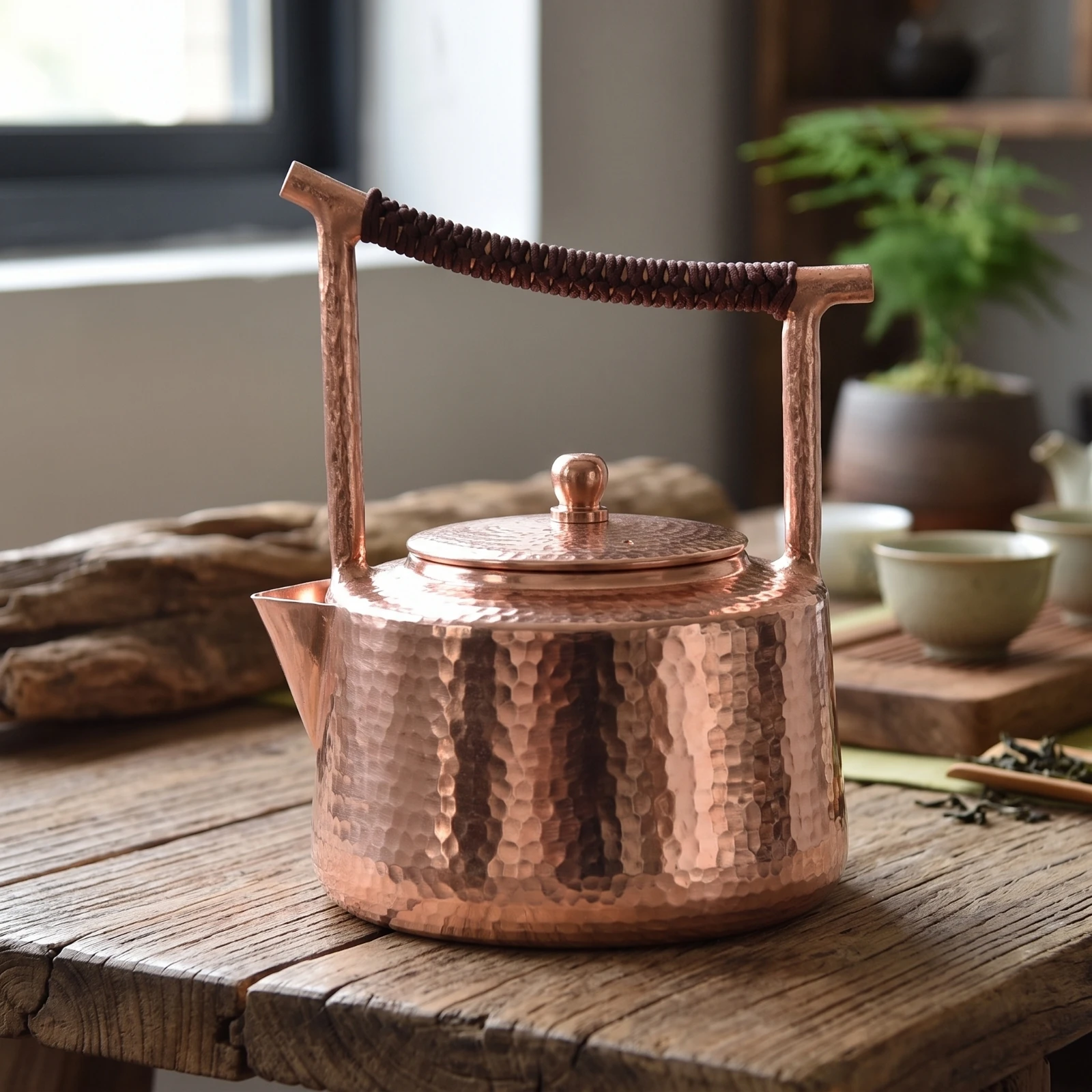 bouilloire-en-cuivre-artisanale-bouilloire-a-the-vintage-en-cuivre-ustensile-de-cuisine-traditionnel-elegant-pour-collectionneurs-cuisine