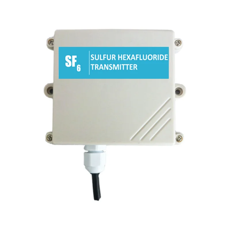 2PCS SF6 Sensor RS485 Modbus 0-5V/0-10V/4-20mA Sulfur Hexafluoride Refrigerator Gas Leak Detector Analyzer Transmitter