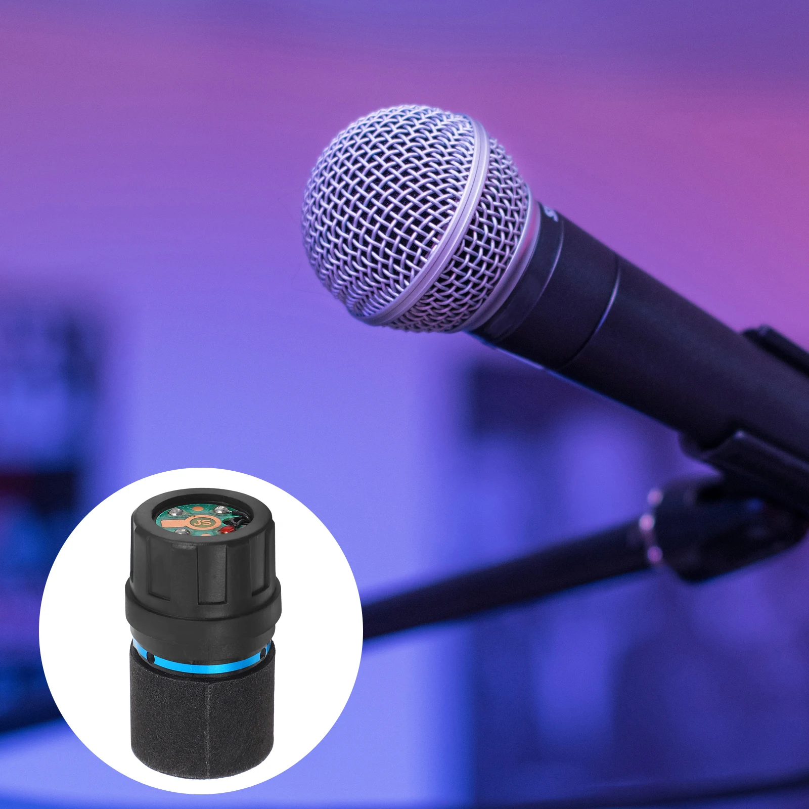 

2Pcs Professional Microphone Replacement Core Mic Accessory High Quality Mic Core