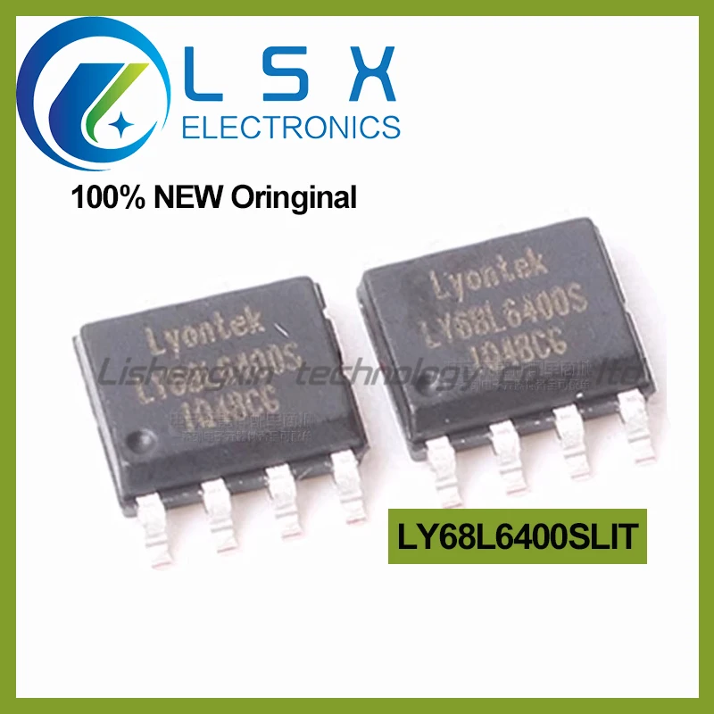 

10pcs LY68L6400SLIT SOP-8 LY68L6400S SPI 64MB SRAM