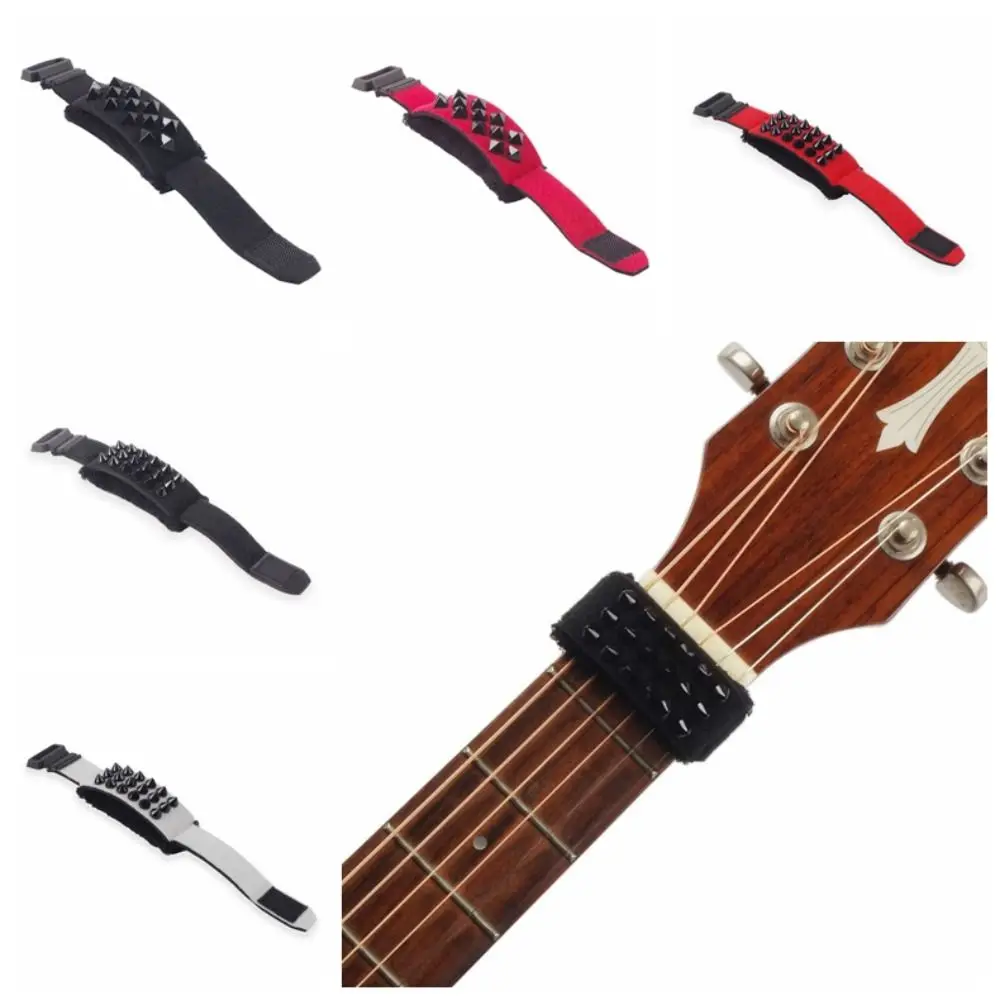 Eliminate Noise Fret Wrap Guitar Easy To Install Noise Damper Guitar Soundproofing Tape Guitar Strap Adjustable Guitar Beam Tape