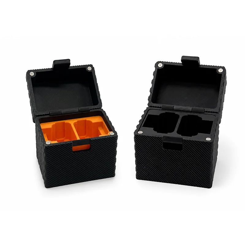 1PCS For DJI Mic 2 Double Transmitter Charging Case Type-C Magnetic Storage Box Microphone Charger Dock Organizer Holder Stand