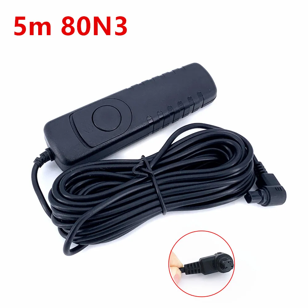 Shutter-Kabel für Canon Nikon Sony Fujifilm Olympus Pan sonic ersetzen RS-60E3 RS-80N3 MC-DC2 MC-30 RM-VPR1 RM-S1AM RR100