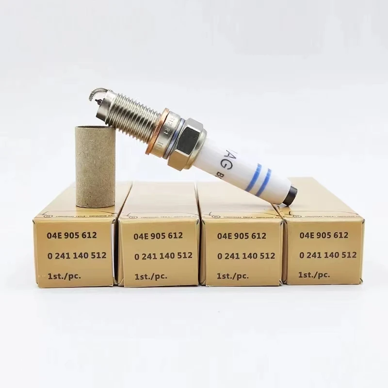 

4pcs 04E905612 Spark Plug for Audi A1 A3 Q3 fit for VW Volkswagen Beetle Golf Jetta Polo Santana 0241145515 04E 905 612 B C