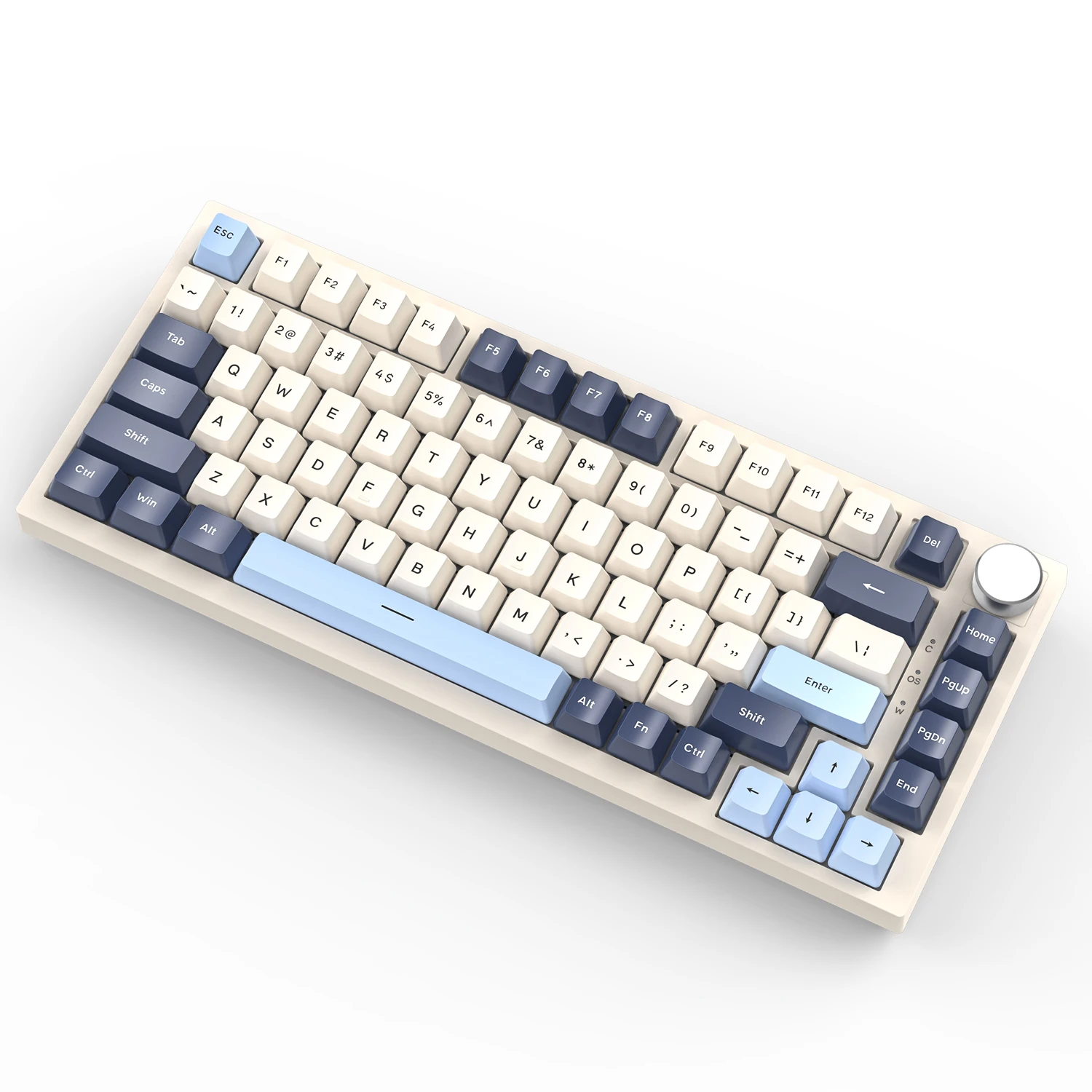 

Attack Shark K85 Magnetic Switch Mechanical Keyboard,Hot-swappable,Metal Knobs,Mag Customisable,Suitable for FPS. Games,Win&Mac