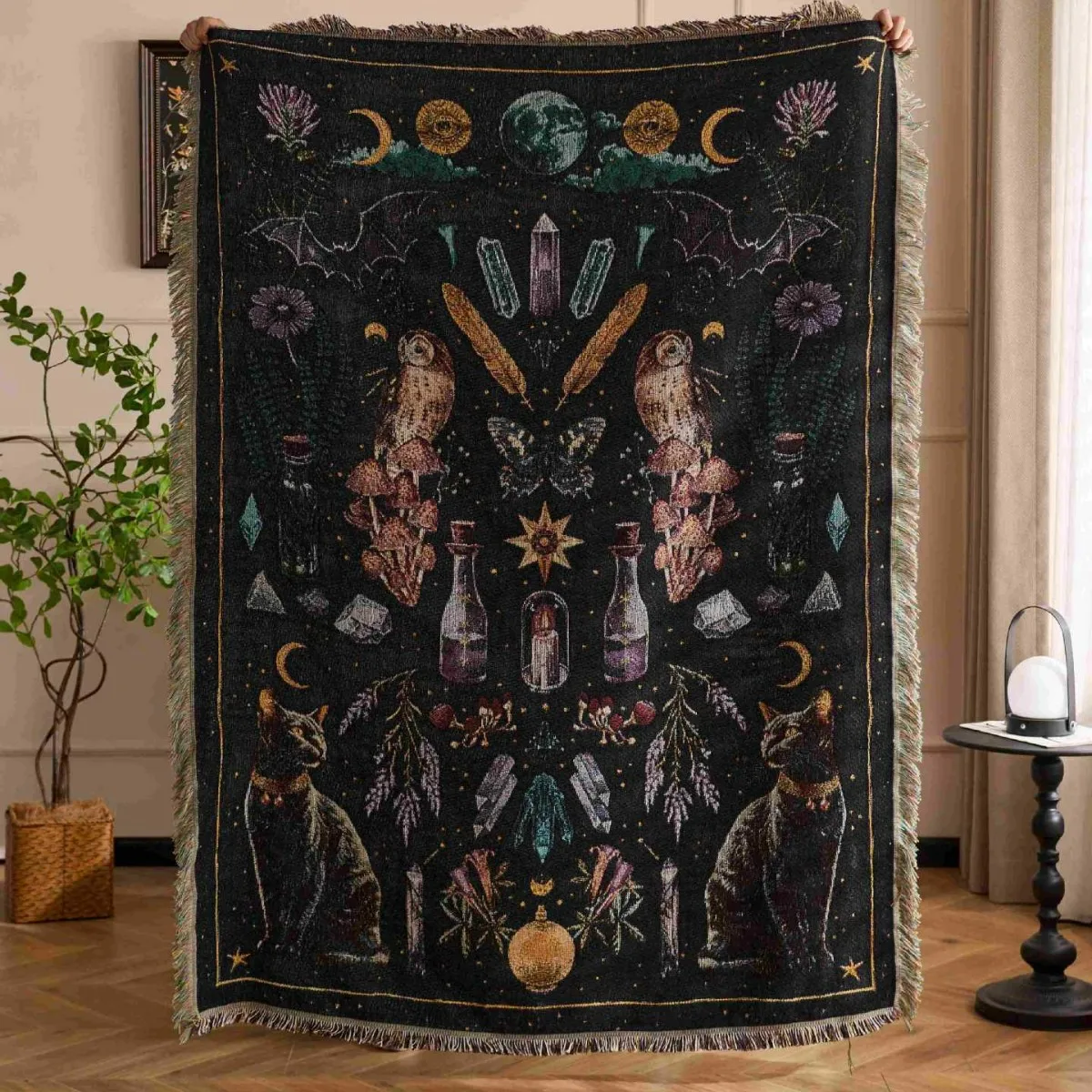The Wizard of Oz Tapestry Home Decorative Blanket Sofa Cover Leisure Blanket Bedside Chair Student Dormitory Living Room