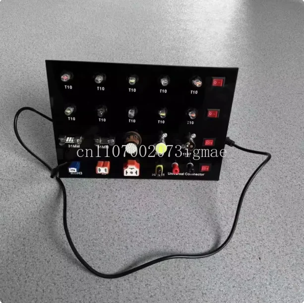 

Automobile HIDLED headlight multi-function tester integrated optical flow Ming volt wattage current photoelectric