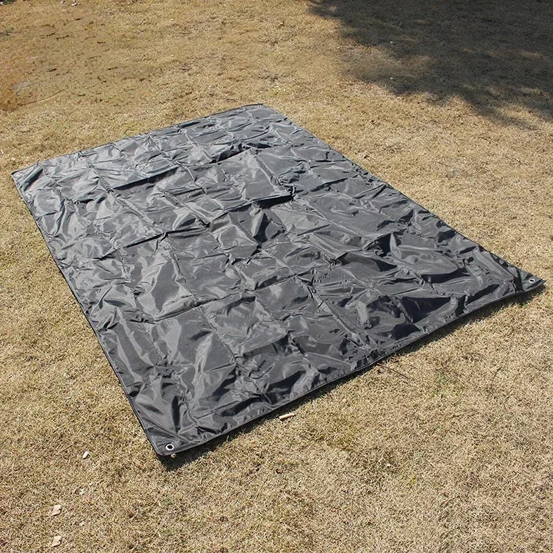 210*150cm Outdoor Camping Mat Pad Rainproof Double Sided Picnic Tent Blanket Foldable Oxford Beach Mat Ground Sheet Tarp Mats