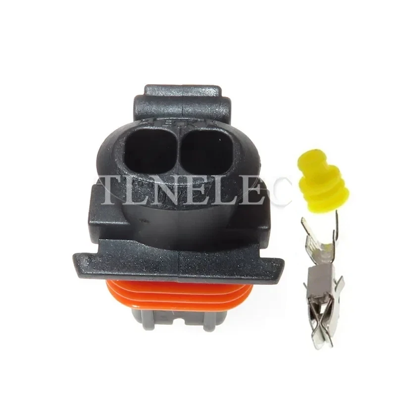 1928404072 1 928 404 072  2 Pin Female Diesel Fuel Common Rail Injector Plug Crankshaft Sensor Connector for Ford