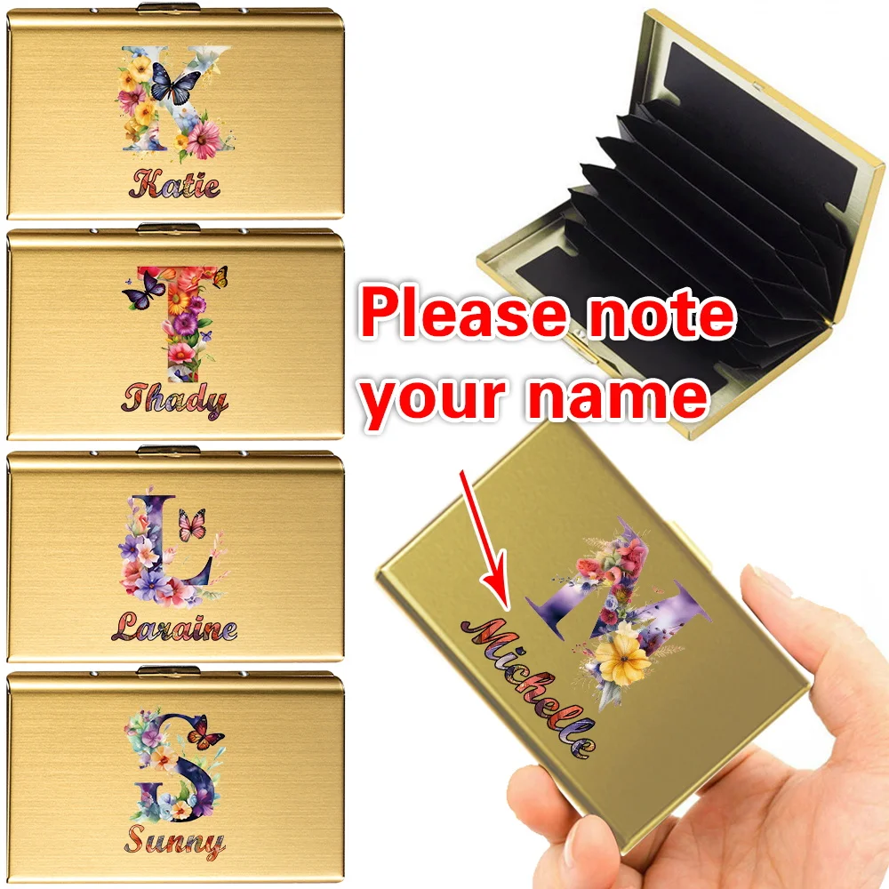 Simple Card Package Business Card Holder Printed Credit Card Holder