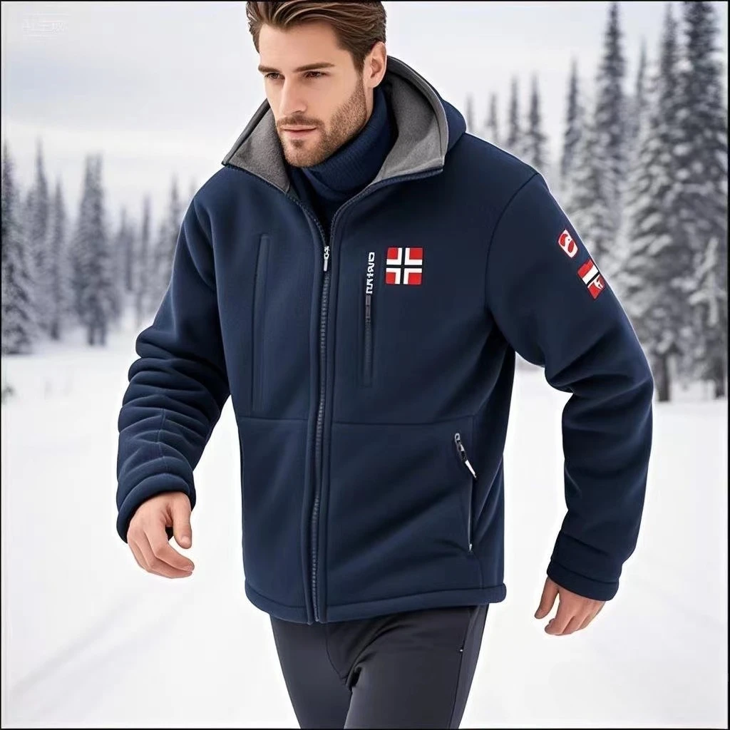 2025 New Outdoors Polar Fleece Jacket Men Winter Thermal Fleece Tactical Sport Coat Militar Softshell Hiking Outdoor Army Jacket