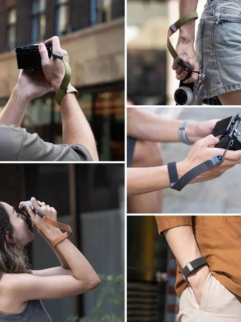 PGYTECH Camera Wrist Strap Air Upgrade for Photographers Adjustable Quick Release Camera Hand Strap for Sony Nikon Canon Gopro