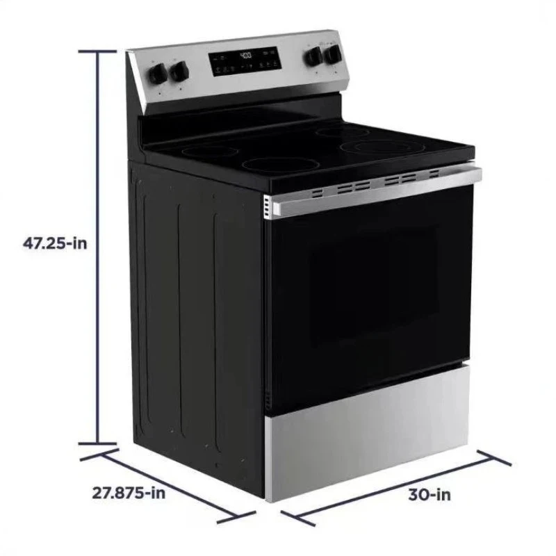 Flat Induction Cooker With Oven Long 0 Inch Multi-Functional Ceramic One-Piece Vertical