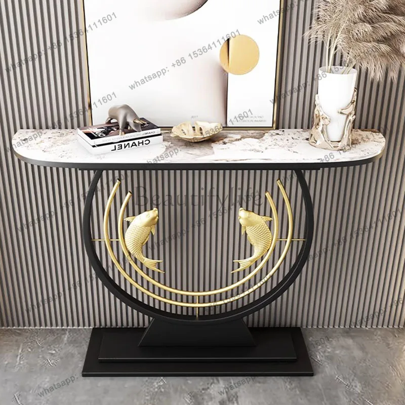 

Classic Versatile Entryways Table Simple Glamour Exquisite European Console Table Trendy