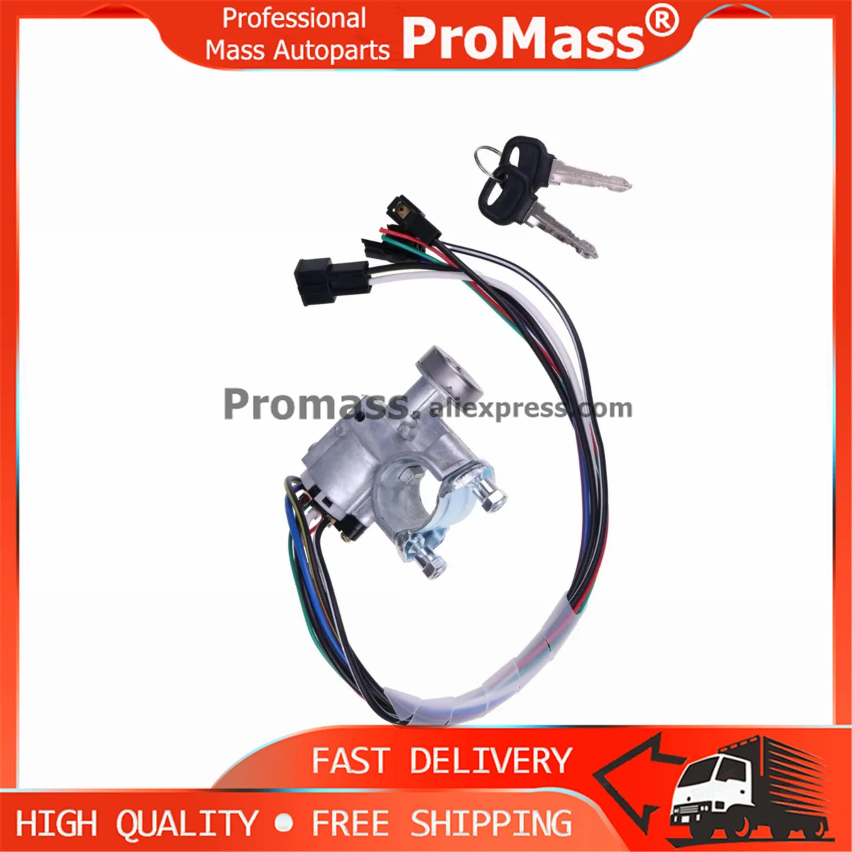 

UB3976290 UB39-76-290 Ignition Switch Lock Cylinder with Wire & Keys For 1986-1993 Mazda Pickup Ignition B2000 B2200 B2600