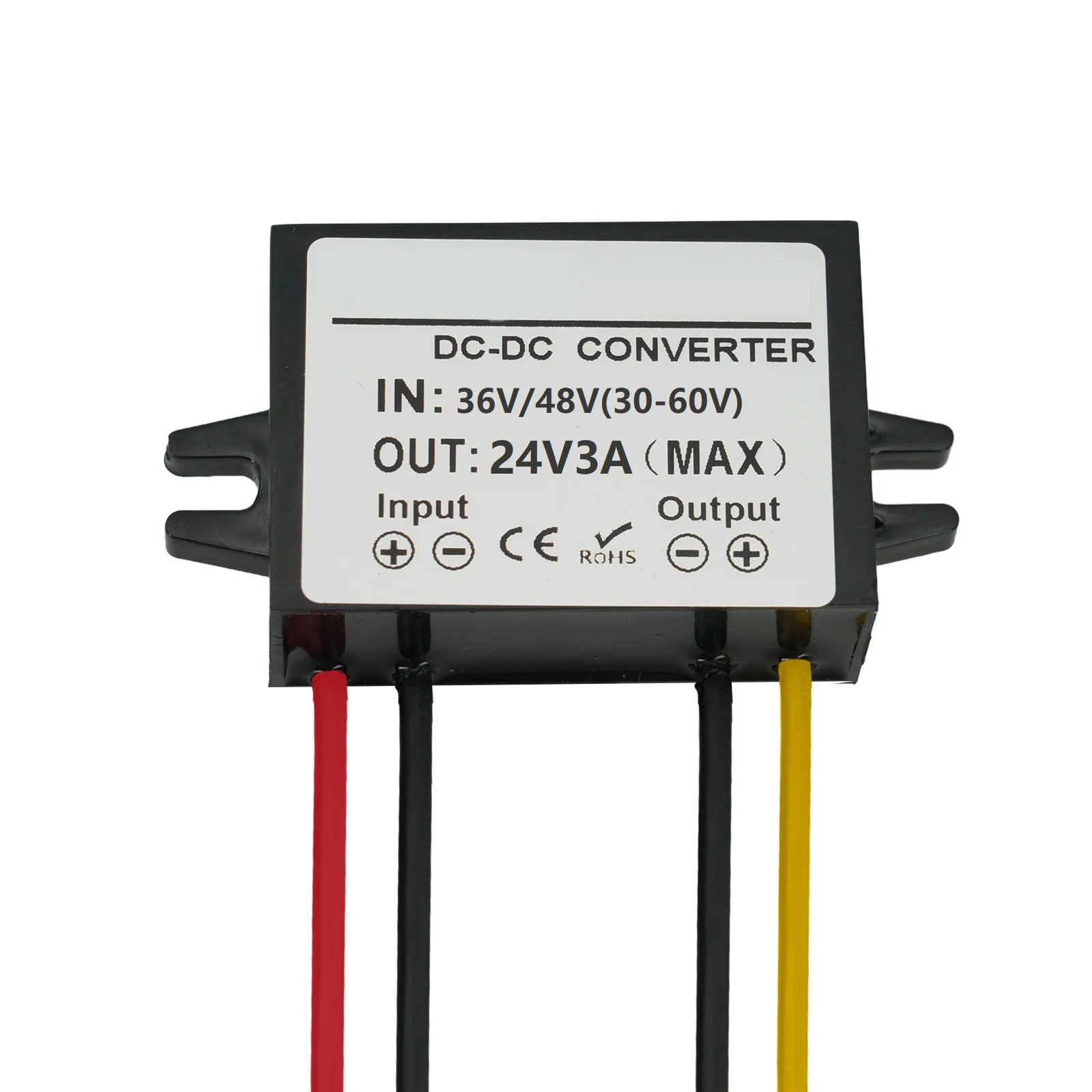 72W 3A 24V DC Power Converter with 30V 60V Wide Input Range 36V 48V Compatible Module for Mobile Power Solutions