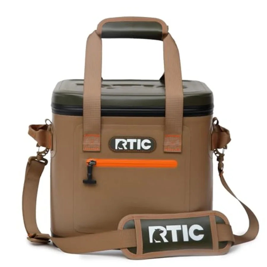 

Ultra-Tough Soft Cooler 12 Can, Insulated Bag Portable Ice Chest for Lunch, Beach, Drink, Beverage, Travel, Camping, Picnic, Ca