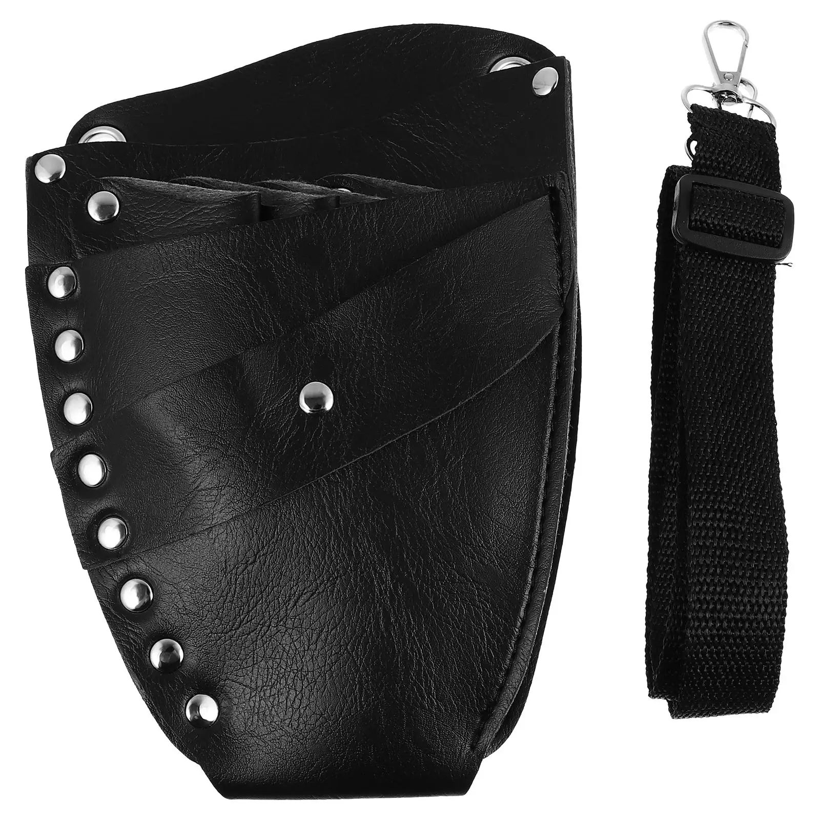

Hairdresser Fanny Scissors Waist Bag PU Pouch Barber Bags Kit Pocket Storage Travel Salon Scissors Waist Bag Use