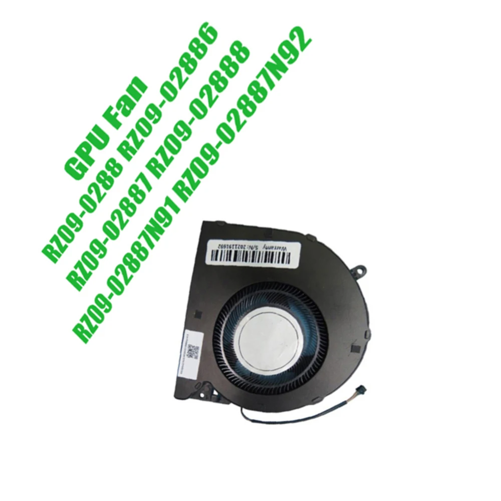 GPU Fan For RAZER For Blade 15 Advanced 2019 RZ09-02887N91 RZ09-02887N92 RZ09-02888N92 DC5V 0.5A Replacement Laptop GPU Fan