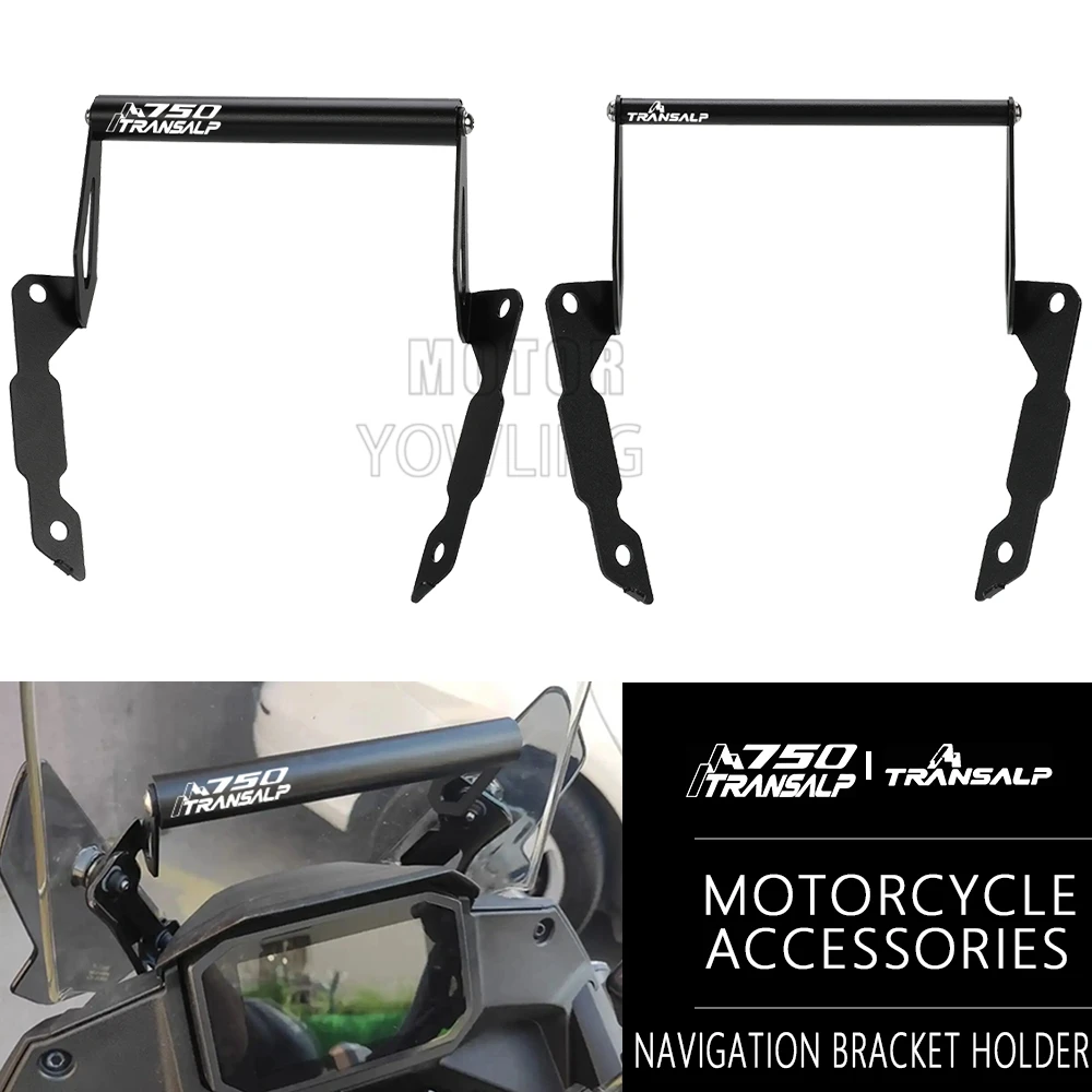 

Motorcycle Accessories For Honda XL750 GPS Navigation Bracket Phone Holder Stand XL 750 Transalp 750 2023 2024 2025 TRANSALP750
