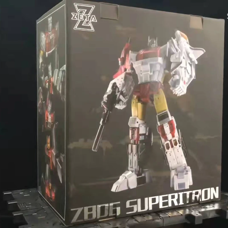 Action Figure Zeta Toys ZB06 ZETA Superion Aircraft Fit Animation Metal Color Gift Box Set In Stock