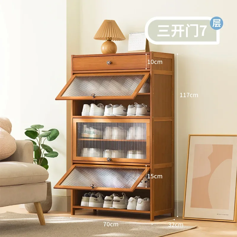 

Minimalist Shoe Rack Household Economical Indoor Simple Door Storage Large Capacity Multi-layer Shoe Cabinet With Cabinet Door
