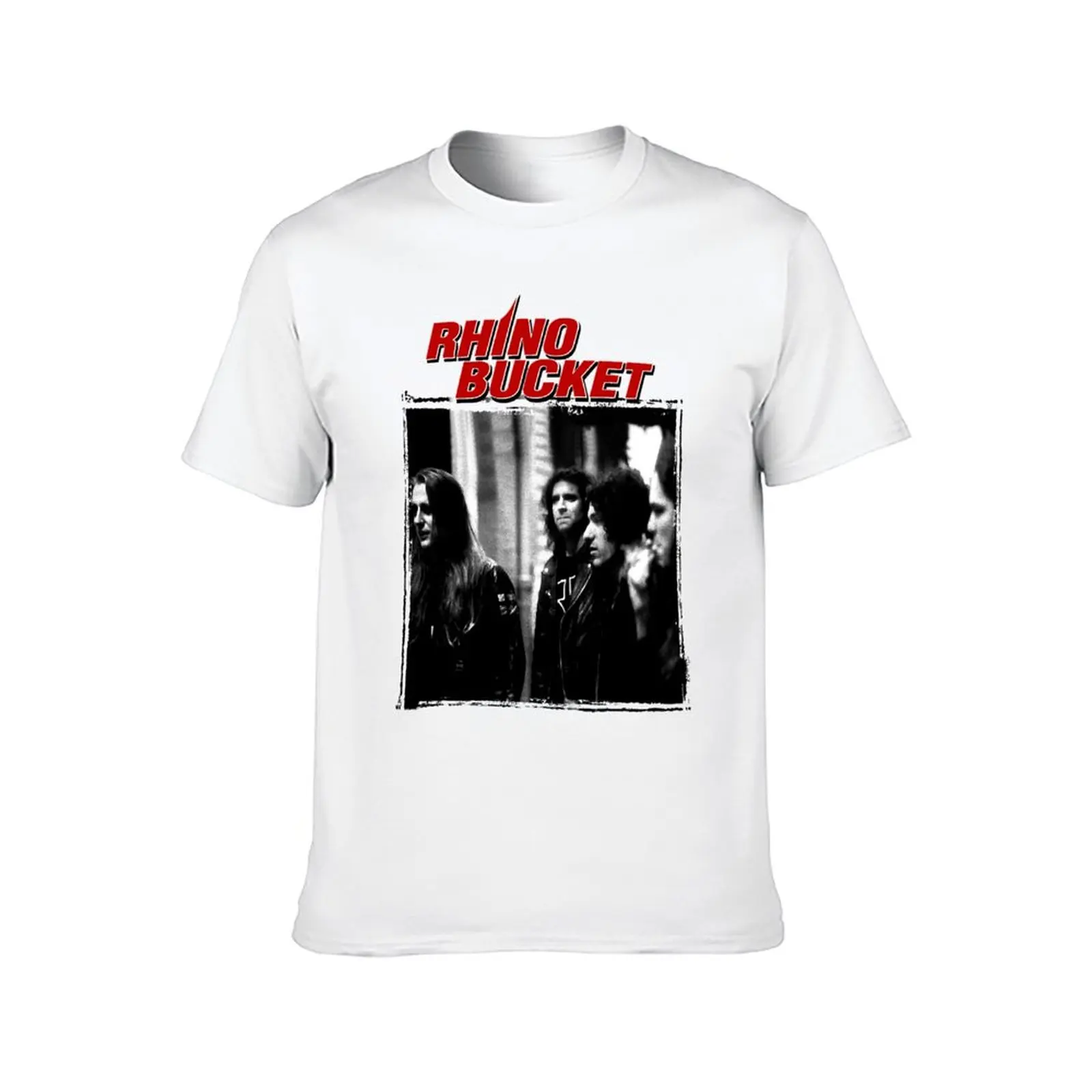 وحيد القرن دلو تي شيرت تي شيرت رجل عادي رجل تي شيرت القطن الثقيل تي شيرت للرجل حزمة القطن تي شيرت #2