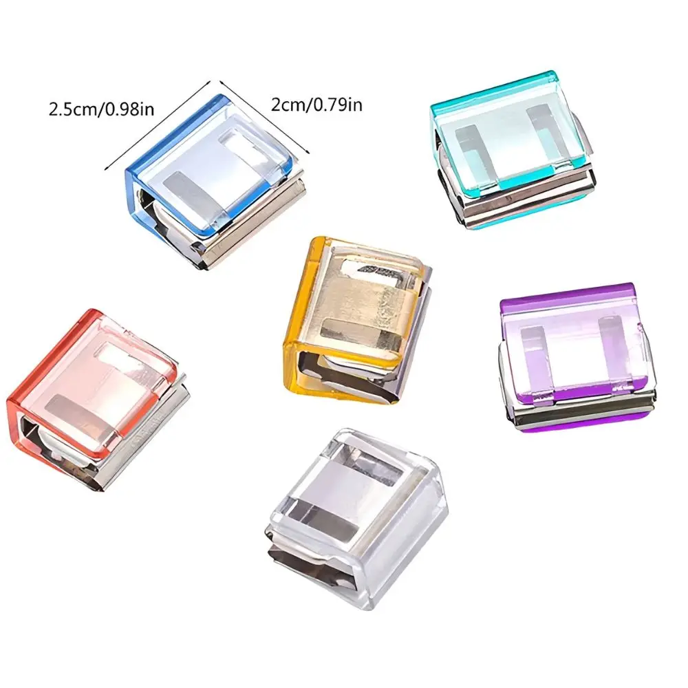 12/36pcs Mini Push Paper Clips, No-Damage Clamps for Office, School, File Organizing, Photos & Snack Bag Sealing YMY