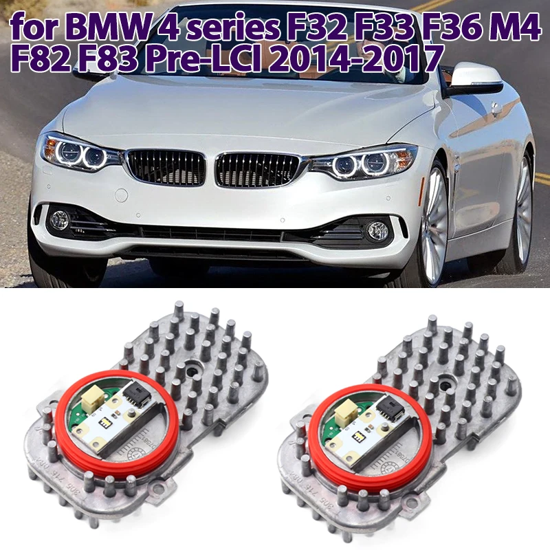 LED Driver Module 63117263051 1305715084 Headlamps Control Unit for BMW 4 Series F32 F33 F36 M4 F82 F83 Pre-LCI 2014-2017