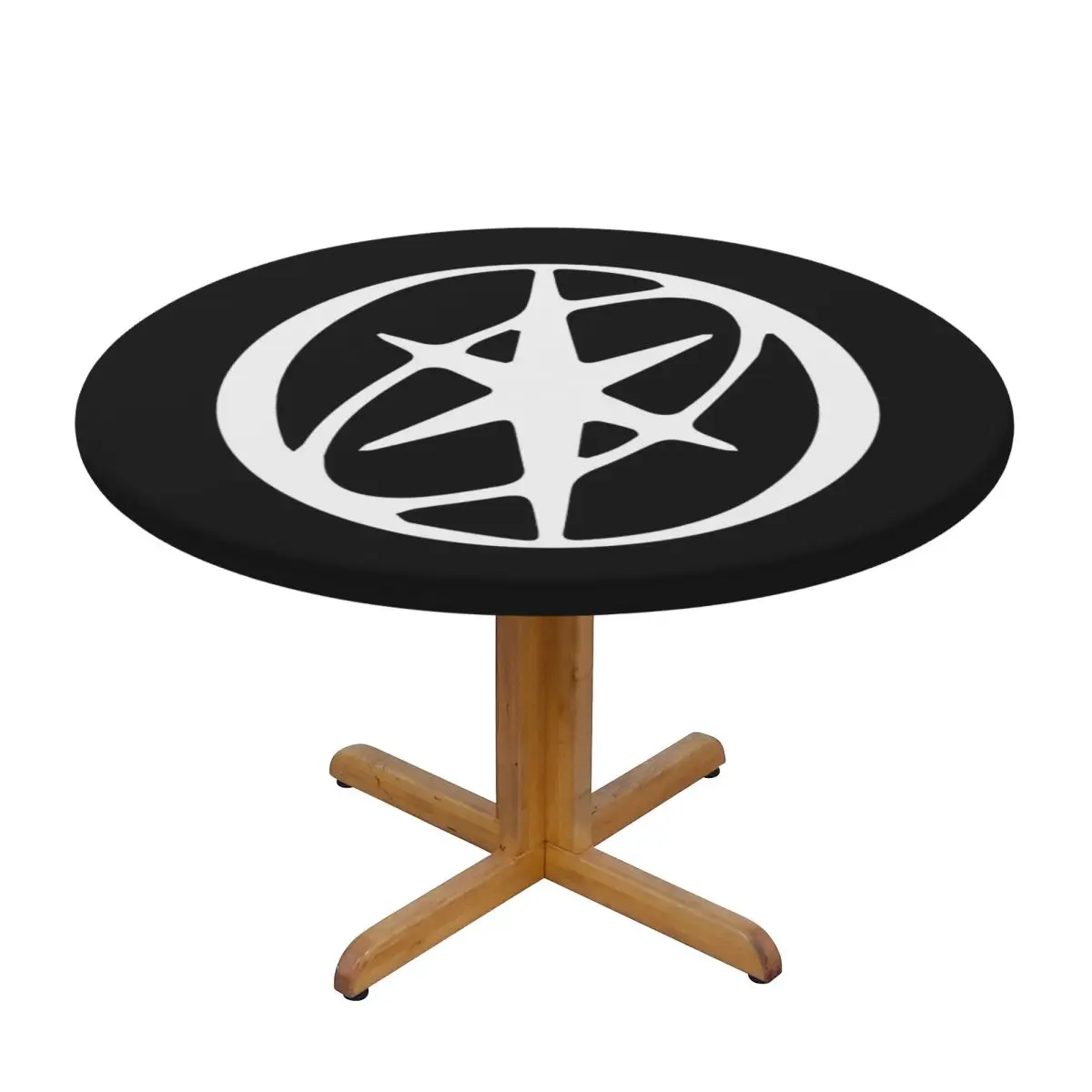 Everything's Gnarly Katseye Logo Waterproof Round Tablecloth Oilproof Table Cloth for Kitchen Events Dining Table Cover