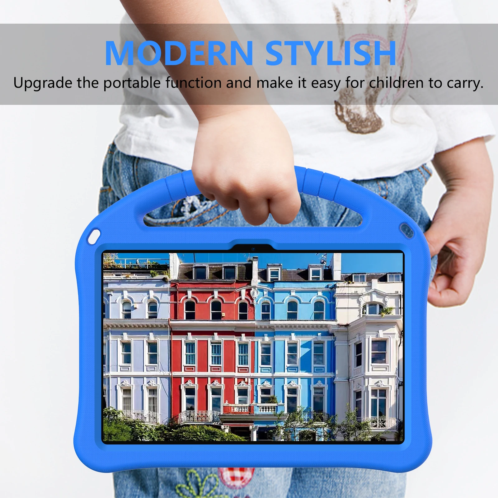 Etui dla dzieci z uchwytem Eva do Lenovo Tab 2025 TB-311FU 10,1 cala K10 2nd TB311XU 10,1" Etui odporne na wstrząsy Uchwyt z kreskówek Kickstand Cover — zdjęcie produktu 5