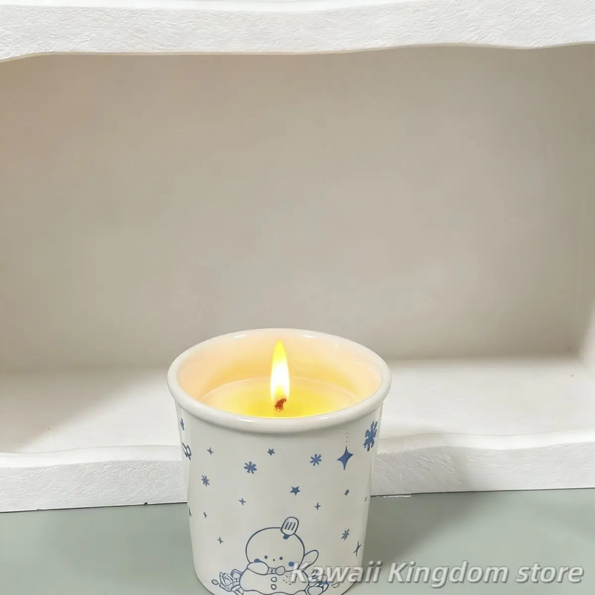 الحب والفضاء العميق زين أنيمي تأثيري الياسمين العطر شمعة فتاة هالوين التميمة طالب ملحق المشجعين هدية