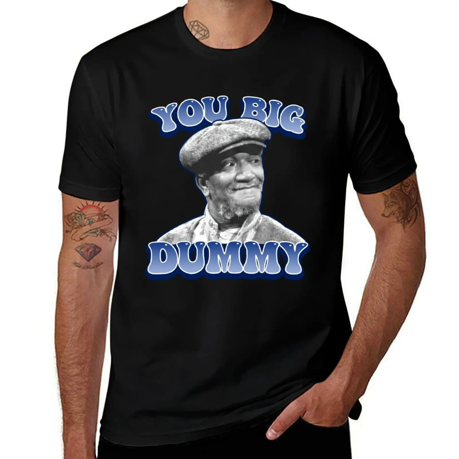 

redd-foxx-fred-big-dummy T-Shirt street wear Anime t-shirt sports fans cute tops mens graphic t-shirts big and tall